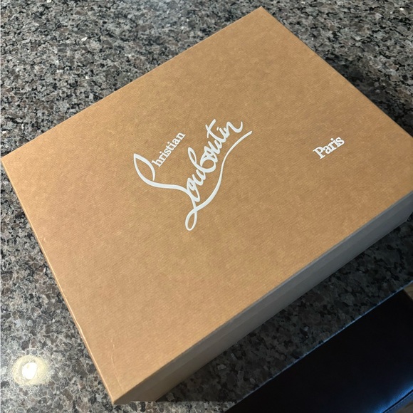 Christian Louboutin Macadamia 100 leather boots EU 37 - Picture 4 of 12